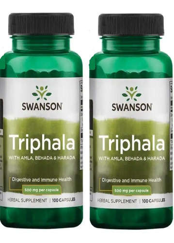 Triphala Americana Pura Orgánica Promo 2 Frascos