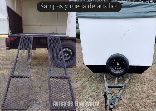 Imagen 5 de 10 de Trailer Para 2 Cuatriciclos En Ayres De Etcheverry
