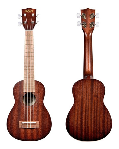 Ukelele Kala Ka-15 Slng  Soprano Caoba Satinado Escala Larga