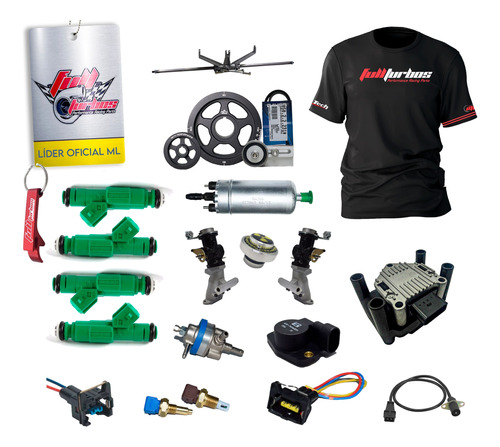 Kit Para Injeções Vw Ar Fusca S/ Fueltech Roda Fônica Unique