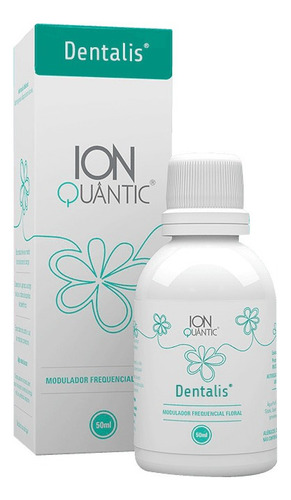 Ionquantic Dentalis 50ml Frequenciais Florais Dentição Sabor Unico