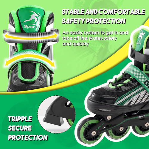 Patines De Ruedas Para Niñas Y Patines En Línea Para Niños D