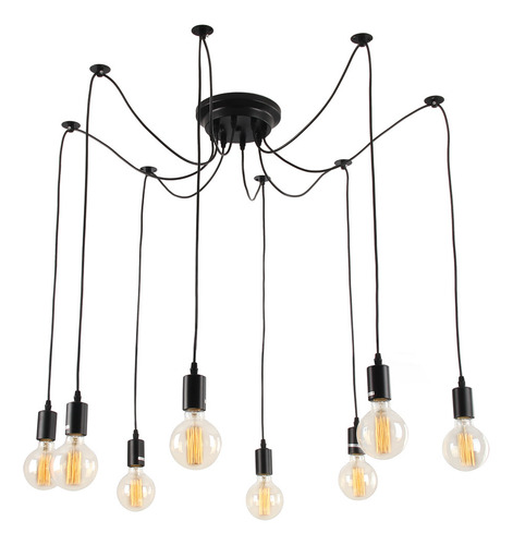 Lampara P/techo Vintage, Calux C2030-8/ne