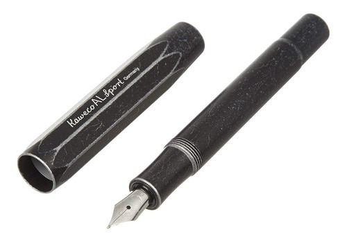 Lapicera Pluma Kaweco Al Sport Stone Negro