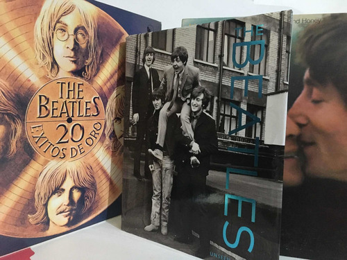 Combo De Los Beatles Libro Empastado De Lujo Disco 20 Exitos
