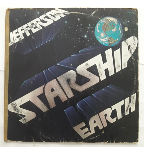 Lp Vinil (vg/+) Jefferson Starship Earth Ed Br 1978 