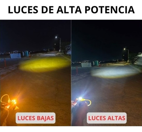 Foco Proyector Led Bicolor Motocicleta Vento Phantom 170 S