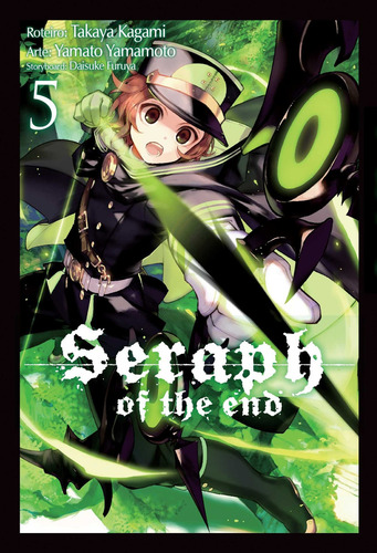 Seraph Of The End - Volume 5, De Takaya Kagami. Editorial Panini, Capa Mole Em Inglês, 2017