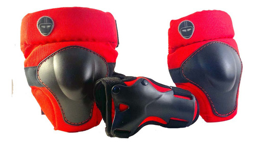 Set De 3 Protecciones Multisport Nutcase - Red