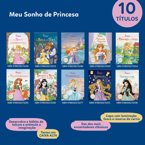 Meu Sonho De Princesa: Bela Adormecida, A, De Cristina Marques. Editora Todolivro, Capa Mole Em Português