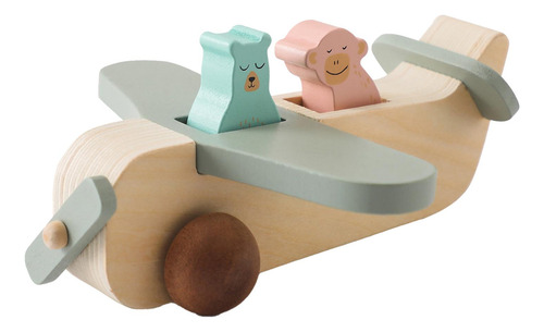 Avión De Madera De Juguete, Juguete De Agarre Desmontable