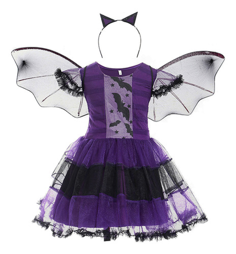 Disfraz De Bruja De Bruja Para Niñas, Disfraz De Vampiro Par
