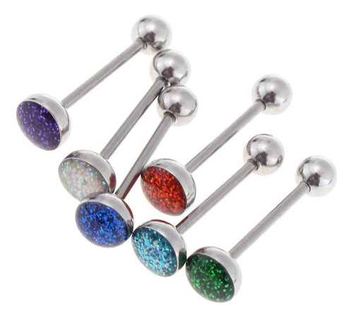 Mmx Anillos De Barra Para El Ombligo 5 Piezas