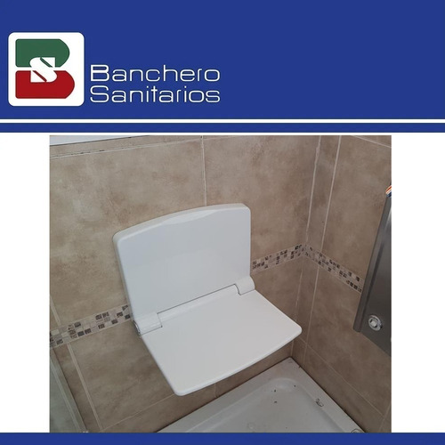 Imagen 7 de 8 de Asiento Para Ducha Rebatible Caída Amortiguada Ideal P