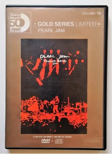 Dvd - Pearl Jam - Gold Series Limited
