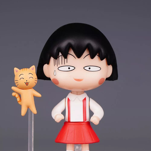 Mz Brinquedo Modelo Articulado Anime Chibi Maruko Chan 1500