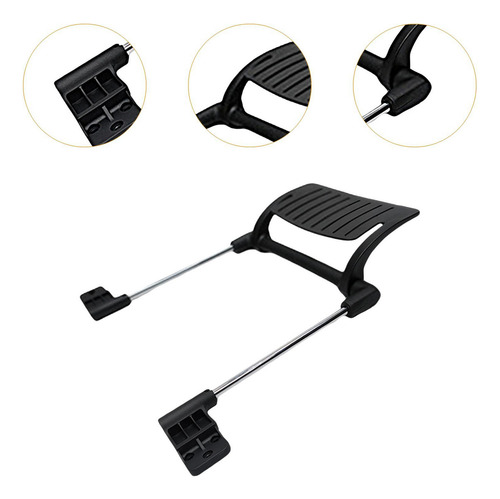 Soporte De Pie Ajustable Para Sillas De Oficina Estilo C