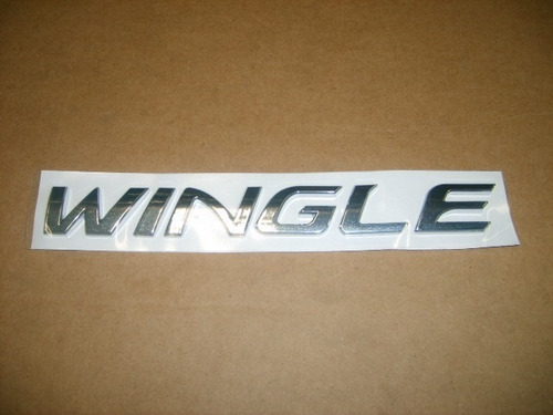 Logo Wingle Cromado De Wingle 5
