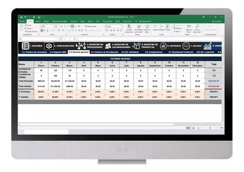 Plantilla Para Control Gestion De Inventarios Automatica