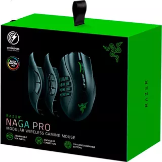Mouse Razer Naga Pro Inalambrico Hyperspeed Focus+ Chroma