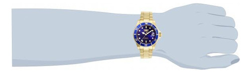 Relógio Invicta Pro Diver 26974 Em Aço Inoxidável Dourado/az
