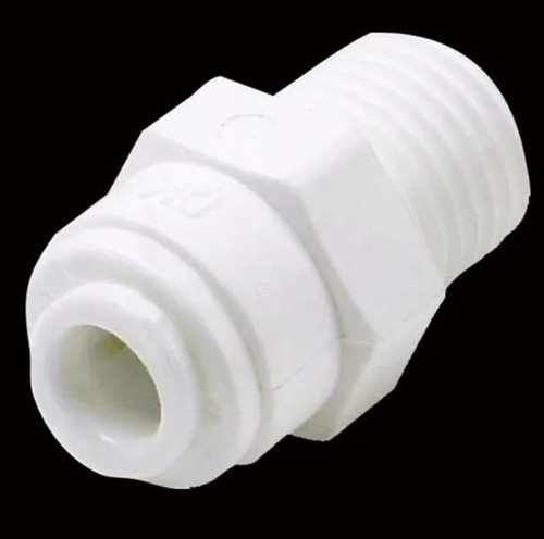 Imagen 1 de 1 de Conector Filtro Agua Rosca 1/2 Acople Rapido Manguera 1/4