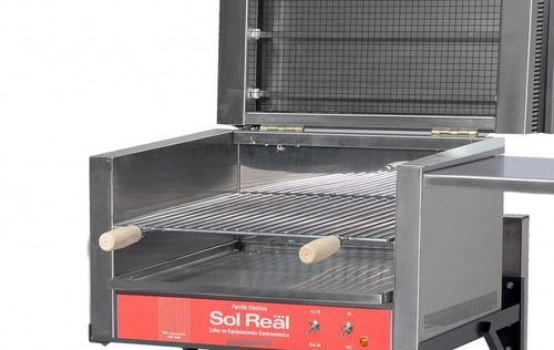 Imagen 3 de 10 de Parrilla Electrica Sol Real Sin Humo Bajo Consumo