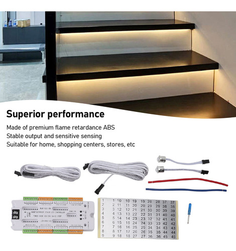 A Controlador Inteligente De Luces Led Para Escaleras Con