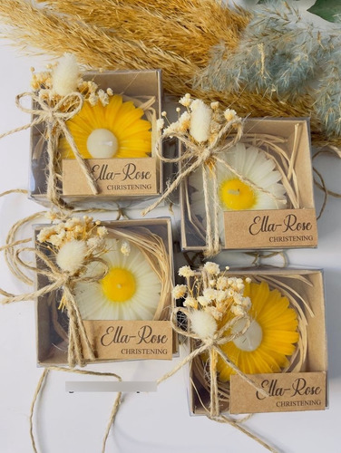 Recuerdo Velas Para Bautizo,matrimoonio,misa De Honras Y Mas