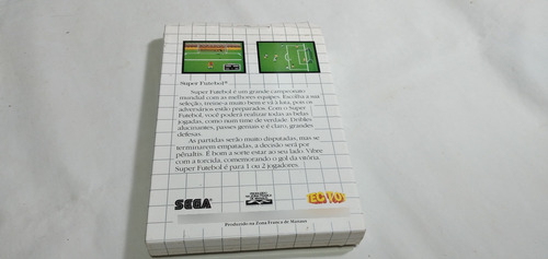 Super Futebol/orig. C/caixa E Manual P/master System (Usado)