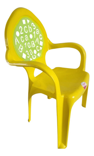 Silla Infantil Bambino Para 5 Colores A Elegir Amarillo