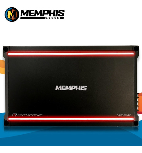 Amplificador Memphis Srx300.4v 600w Max 300w Rms 4 Canales