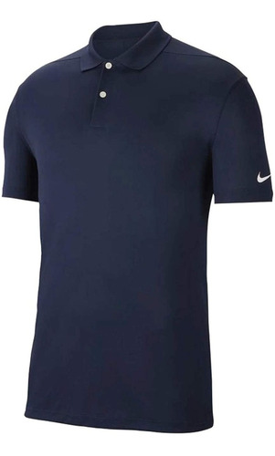 Remera Polo Manga Corta Nike Golf  Para Hombre Azul C/nike 