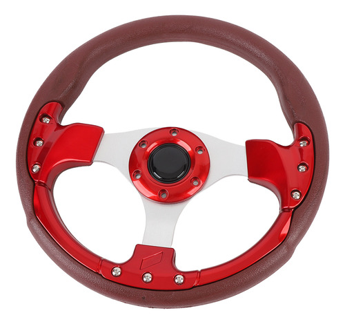 Volante Race Style De 13 Pulgadas, Universal, A Prueba De Go