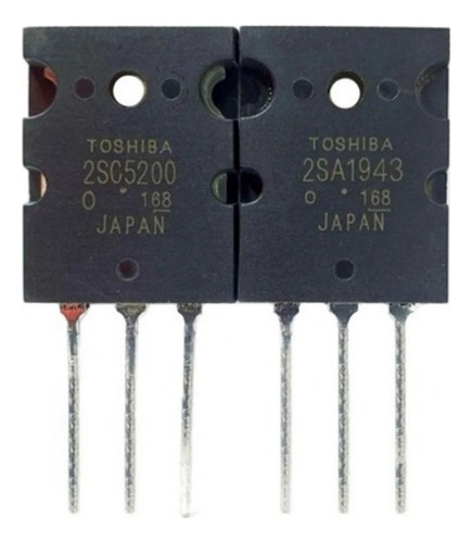 Transistor: 2sa1943 + 2sc5200  Pack De 10 Juegos