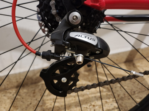 Venzo Primal Xc Full Shimano Rojo 18 " (Usado)