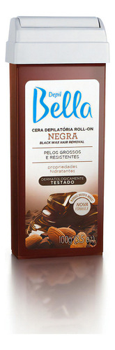 5 Refil Cera Depilatória Negra 100g - Depil Bella
