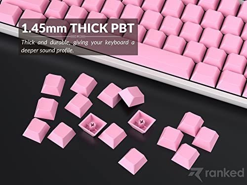 Juego De Llaves Ranked Blank Premium | Pbt De 1,4 Mm De Gros