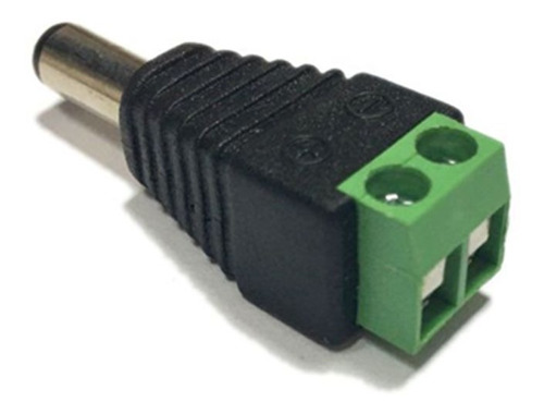 Conector Ficha Plug 5.5 X 2.1mm Bornera Alimentacion - Macho