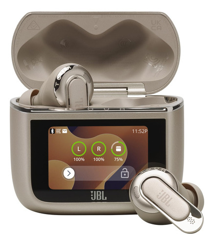Auriculares Jbl Tour Pro 3 True Wireless Con Cancelación De Color Latte