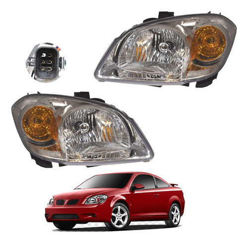 Faros Pontiac G4/g5 2005 2006 2007 2008 2009 Nuevos .