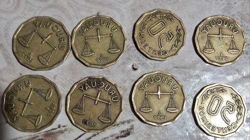 Lote De Monedas De 50 Centésimos Son 199. 3000 Pesos!