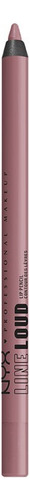 Lápiz Delineador De Labios Nyx Professional Line Loud 1,2 G Color FIERCE FLIRT