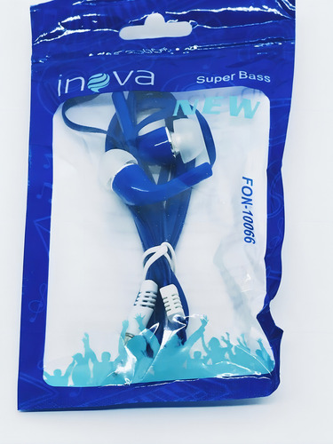 100 Fone De Ouvido Inova Sem Microfone Fon-10066 Atacado Cor Variados