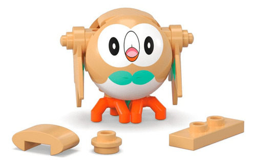 Figura De Acción Pokémon - Rowlet - Vamos A Jugar