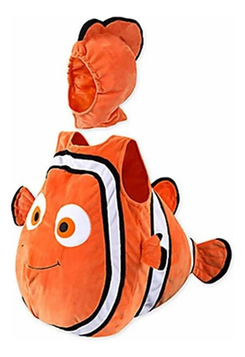 Toddler Nemo Costumes Classic Movie Anime Clown Fish