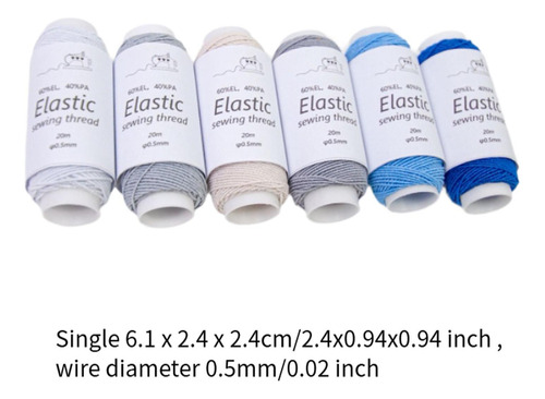Cuerda Elástica De Hilo Elástico, Cordón Elástico D