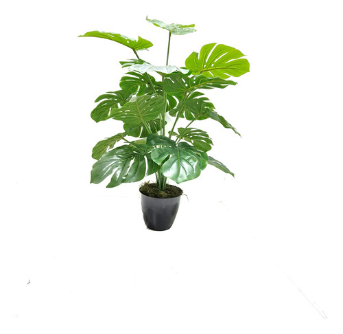 Planta Artificial Decoración Interior Con Maceta