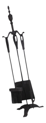 Juegos De Herramientas Para Chimenea Rústica Con Mango, Kit