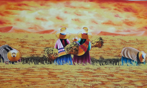 Cuadro Andino.pinturas Para Sala Hogar